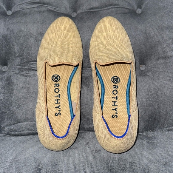 Gold Sahara Rothy’s Loafers - Picture 1 of 6